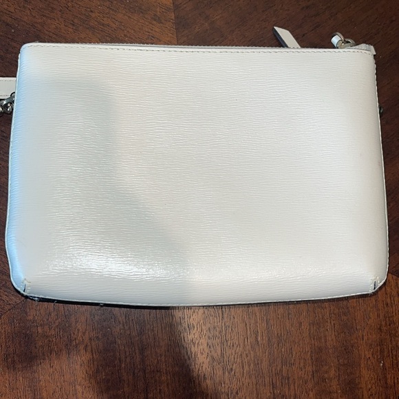 DKNY   Crossbody bag  Three zippered compartments  ivory/cream  Genuine leather - Picture 11 of 16